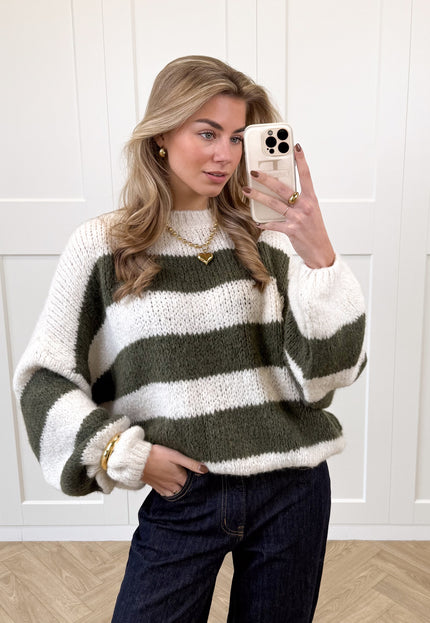 Famous Online Store Trui Rosalie groen