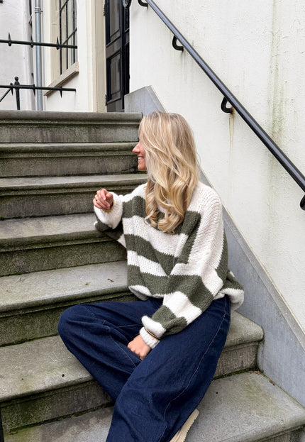 Famous Online Store Trui Rosalie groen