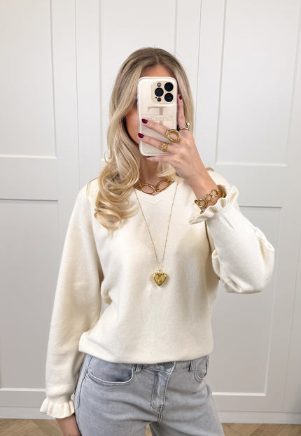 Famous Online Store Trui Sena beige