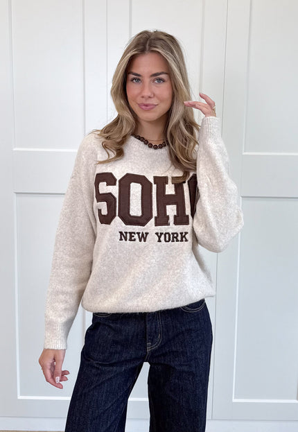Famous Online Store Trui Soho beige