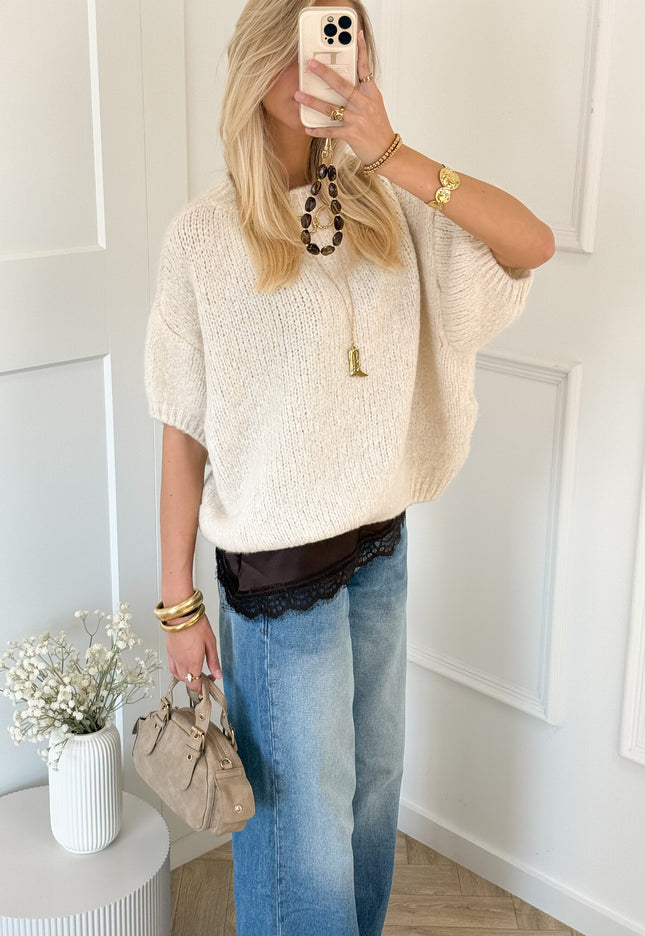 Famous Online Store Trui Suus beige
