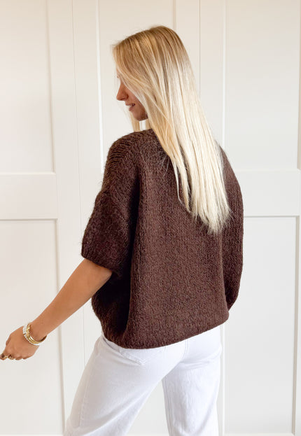 Famous Online Store Trui Suus donkerbruin