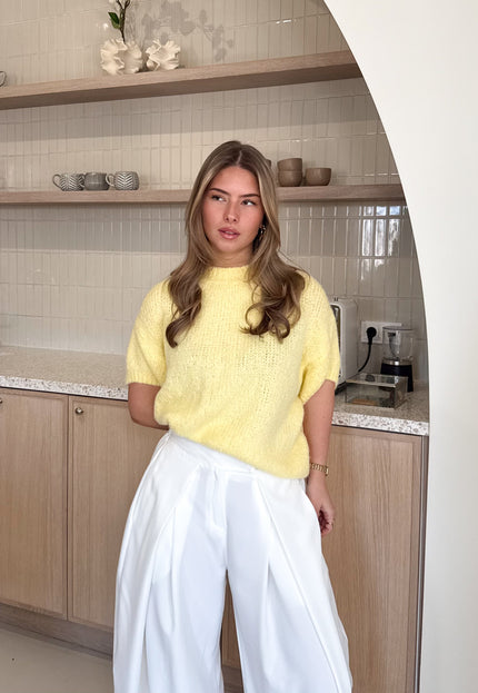 Famous Online Store Trui Suus geel