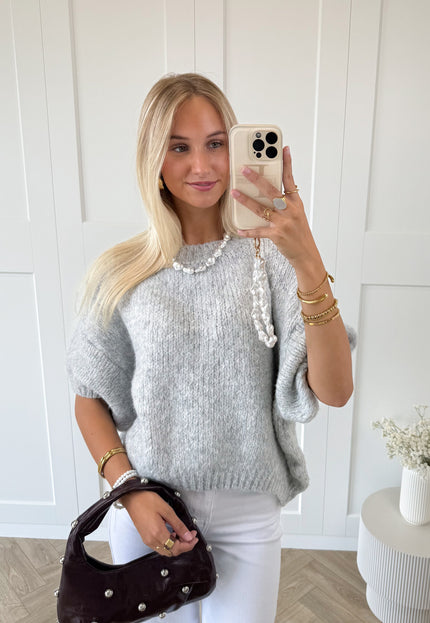 Famous Online Store Trui Suus grijs