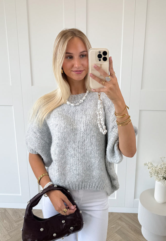 Famous Online Store Trui Suus grijs