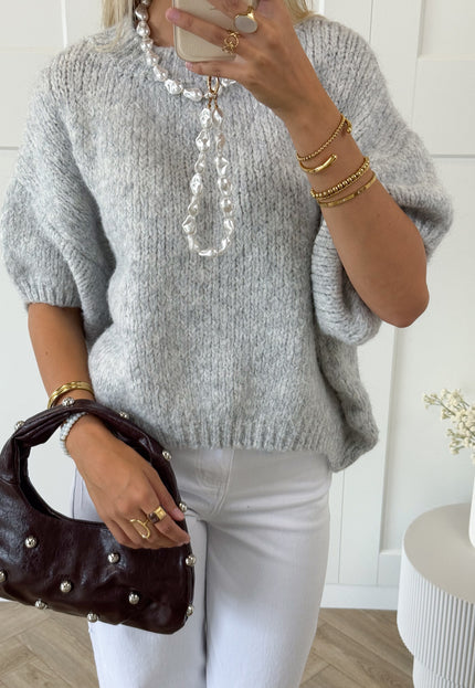 Famous Online Store Trui Suus grijs