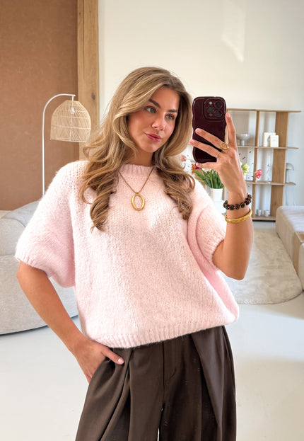 Famous Online Store Trui Suus lichtroze