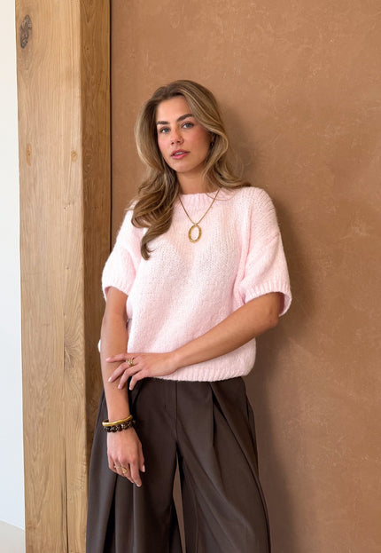 Famous Online Store Trui Suus lichtroze