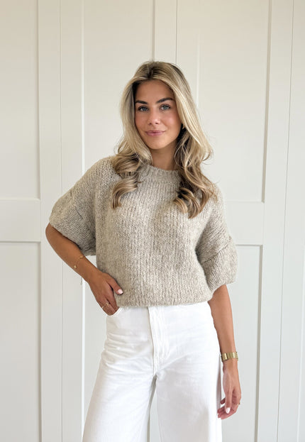 Famous Online Store Trui Suus taupe