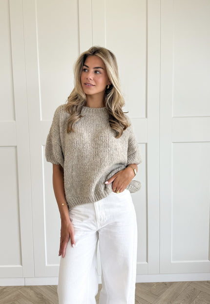 Famous Online Store Trui Suus taupe