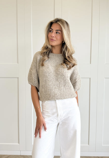 Famous Online Store Trui Suus taupe