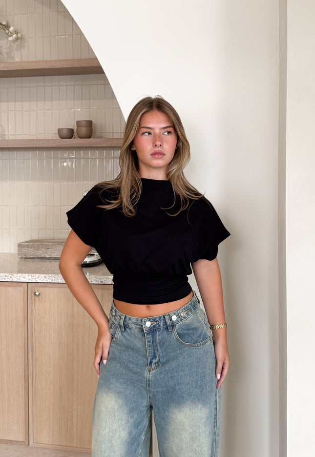 Famous Online Store Valerie top zwart