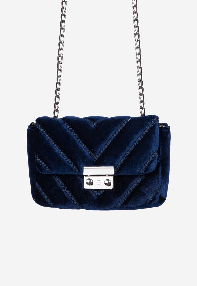Famous Online Store Velvet bag blue