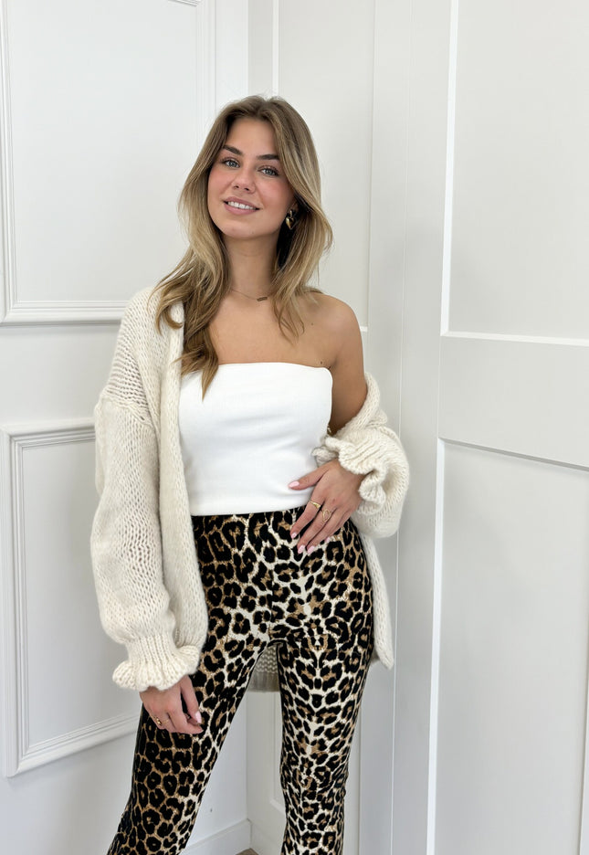Famous Online Store Vest Alix beige
