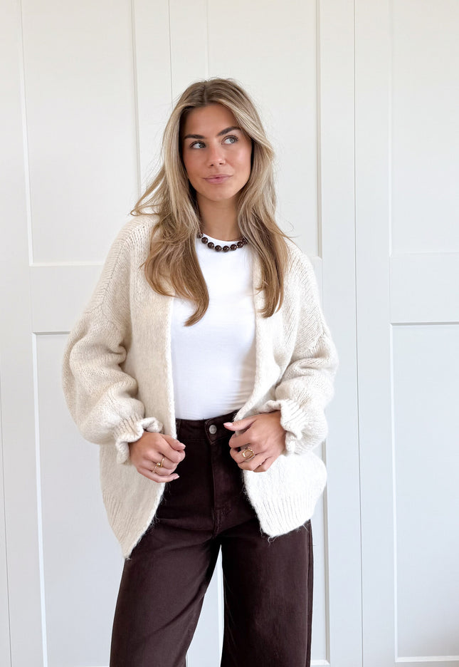 Famous Online Store Vest Alix Beige