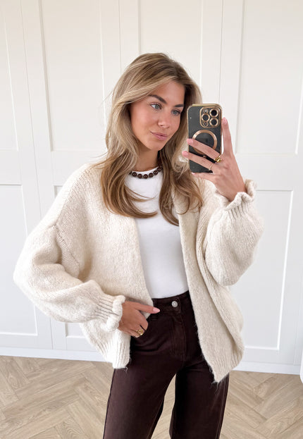 Famous Online Store Vest Alix Beige