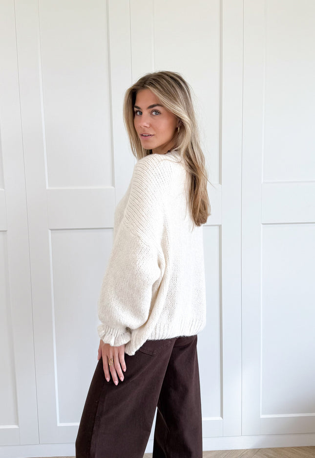 Famous Online Store Vest Alix Beige