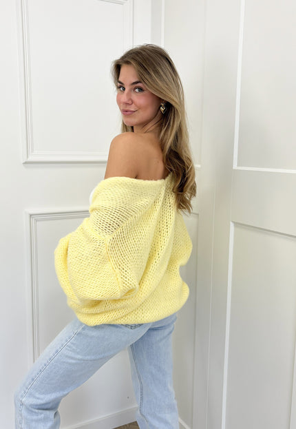 Famous Online Store Vest Alix geel