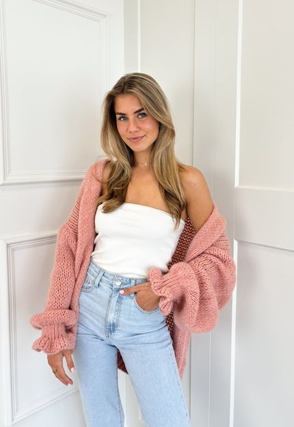 Famous Online Store Vest Alix poederroze