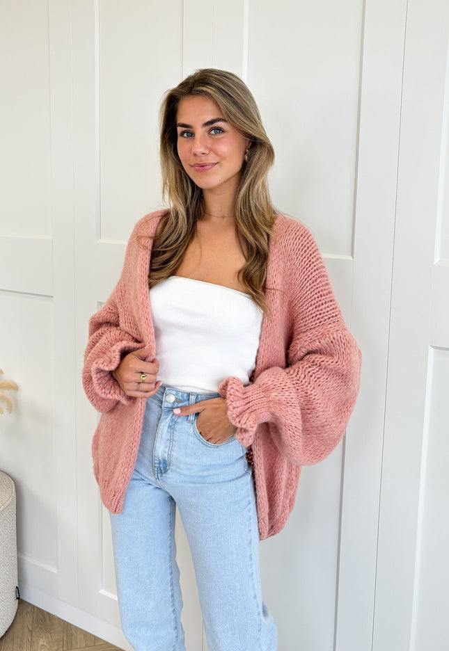 Famous Online Store Vest Alix poederroze