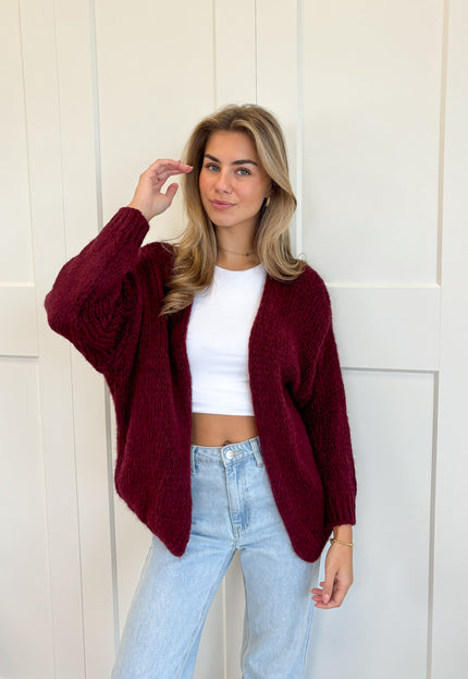 Famous Online Store Vest Chiara bordeaux