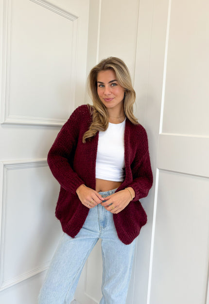 Famous Online Store Vest Chiara bordeaux