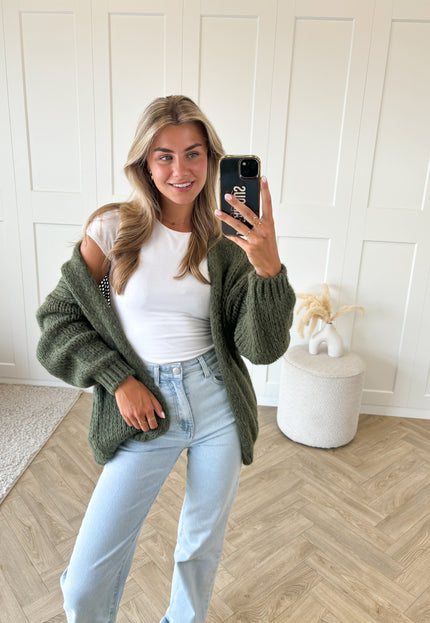 Famous Online Store Vest Chiara groen