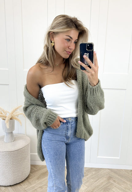 Famous Online Store Vest Chiara kaki