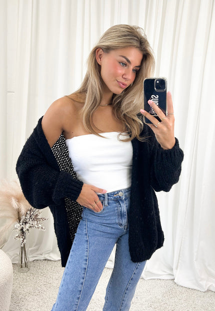 Famous Online Store Vest Chiara zwart