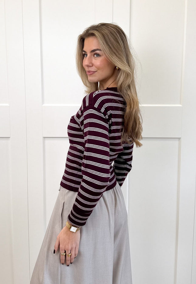 Famous Online Store Vest Cilou bordeaux