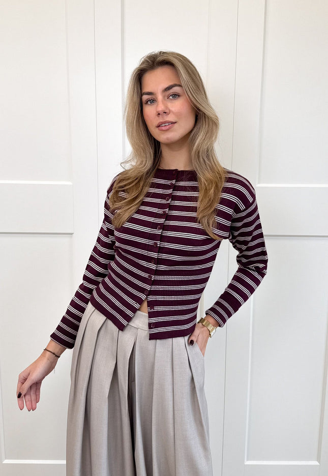 Famous Online Store Vest Cilou bordeaux
