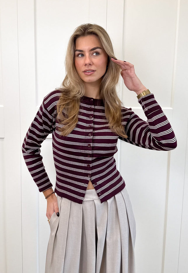 Famous Online Store Vest Cilou bordeaux