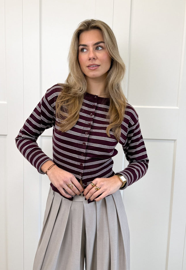 Famous Online Store Vest Cilou bordeaux