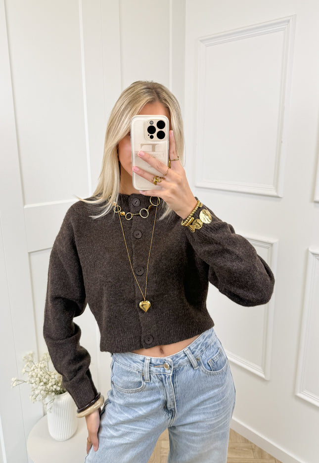 Famous Online Store Vest Leah bruin