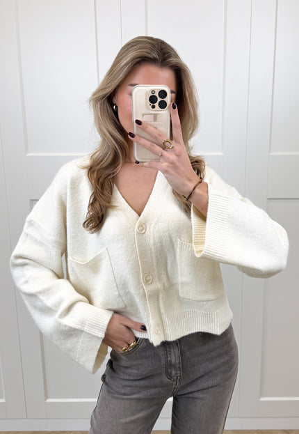 Famous Online Store Vest Lena off white
