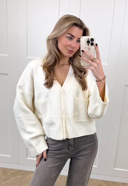 Famous Online Store Vest Lena off white