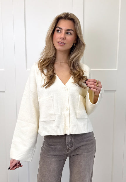 Famous Online Store Vest Lena off white