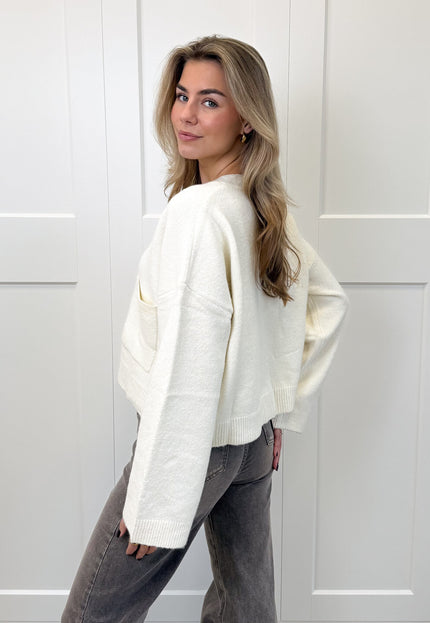 Famous Online Store Vest Lena off white