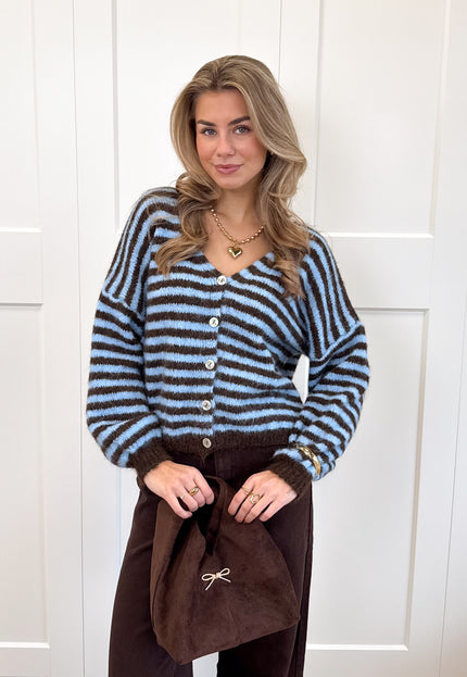 Famous Online Store Vest Sophie blauw