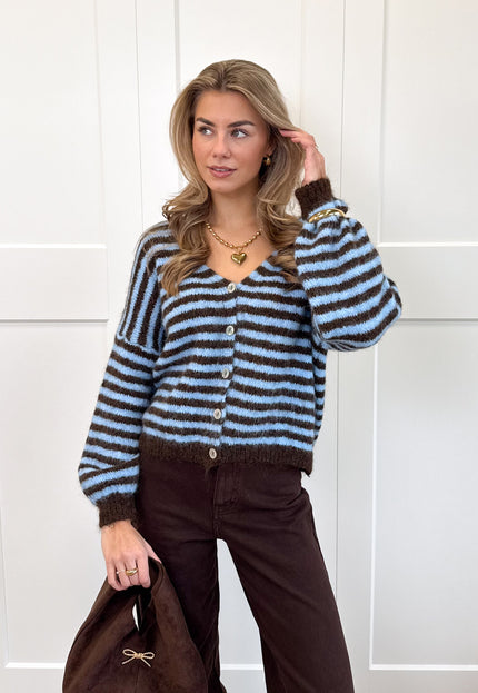 Famous Online Store Vest Sophie blauw
