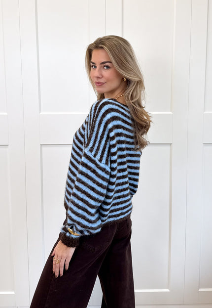 Famous Online Store Vest Sophie blauw