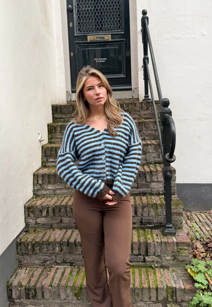 Famous Online Store Vest Sophie blauw