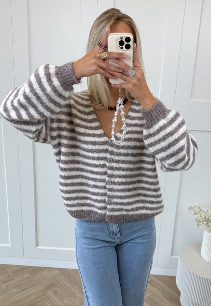 Famous Online Store Vest Sophie taupe