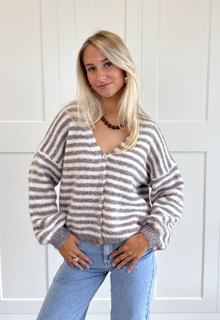 Famous Online Store Vest Sophie taupe