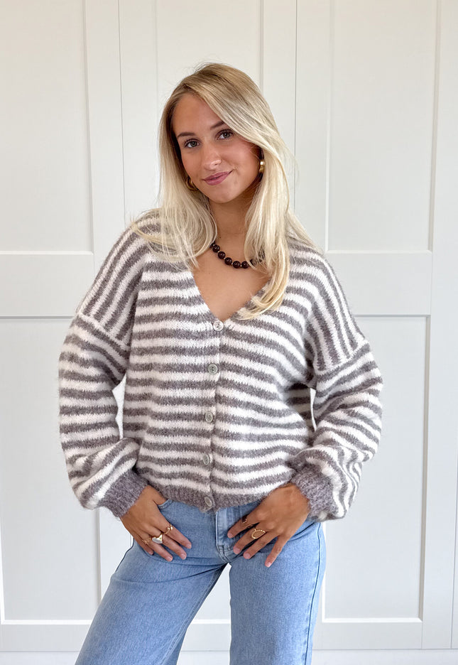 Famous Online Store Vest Sophie taupe