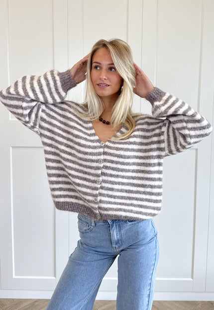 Famous Online Store Vest Sophie taupe