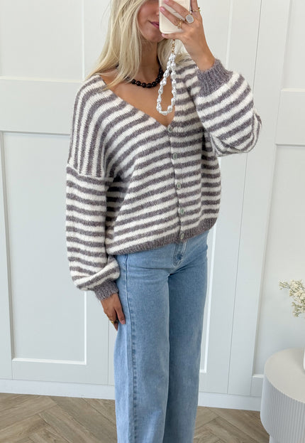 Famous Online Store Vest Sophie taupe