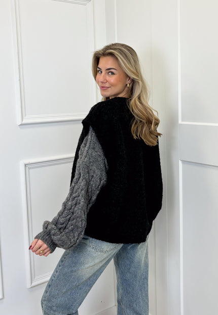 Famous Online Store Vest Valerie zwart