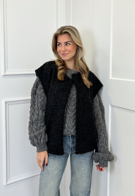 Famous Online Store Vest Valerie zwart