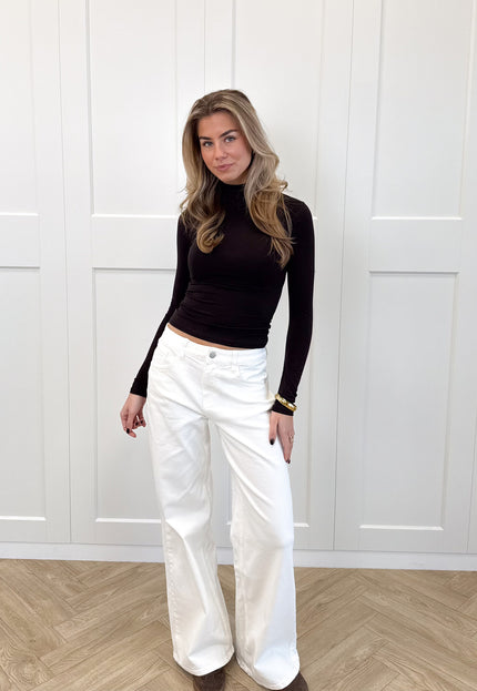 Famous Online Store Wide leg jeans Avelyn wit